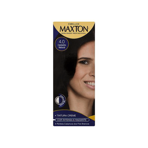 Imagem do produto Tintura Maxton - 4.0 Cast Natural 60G+Ox