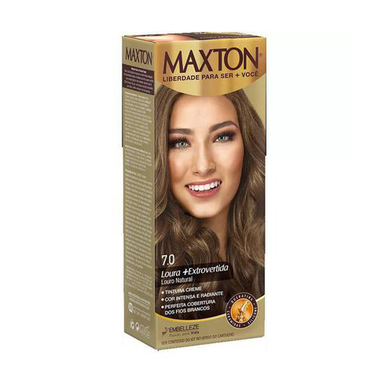 Imagem do produto Tintura Maxton - 7.0 Louro Natural 60G