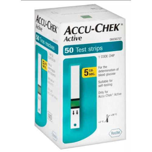 Imagem do produto Tiras - Accu-Chek Active Com 50 Tiras