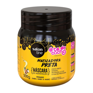 Todecacho Máscara Matizadora Preta 300G Salon Line