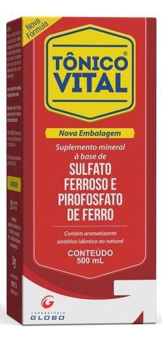 Tonico Vital 500Ml Frasco