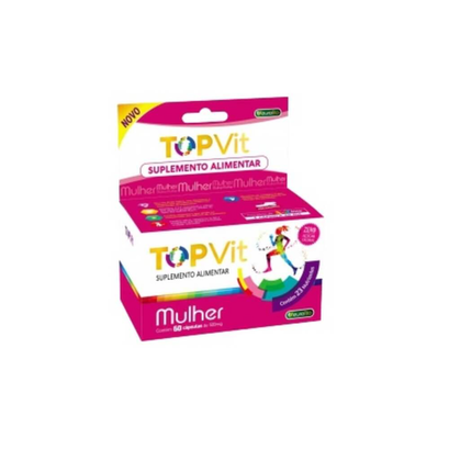 Topvit Mulher 500Mg Com 60 Cápsulas