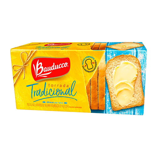 Imagem do produto Torrada Bauducco Tradicional 142G