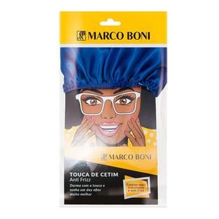 Imagem do produto Touca De Cetim Anti Frizz Para Cabelo Marco Boni