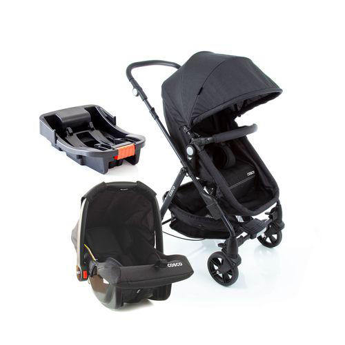 Imagem do produto Travel System Poppy 3.0 Trio Cosco Preto Mescla