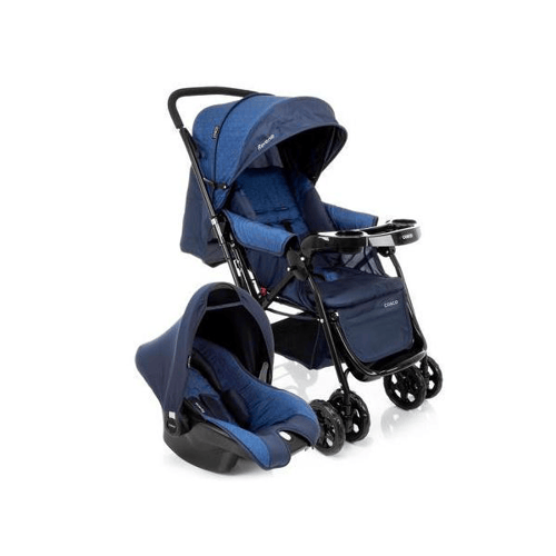 Imagem do produto Travel System Reverse Cosco Azul Rajado