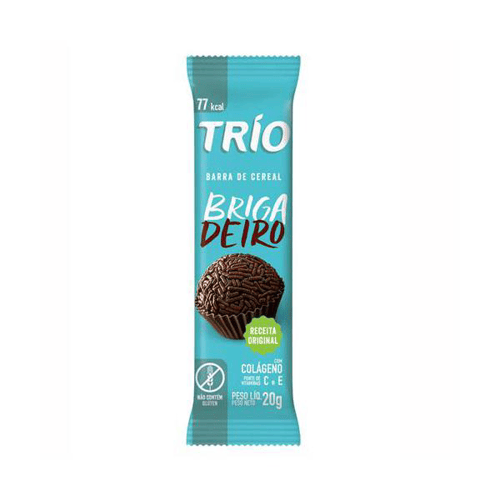 Barra cereal trio brigadeiro 25g