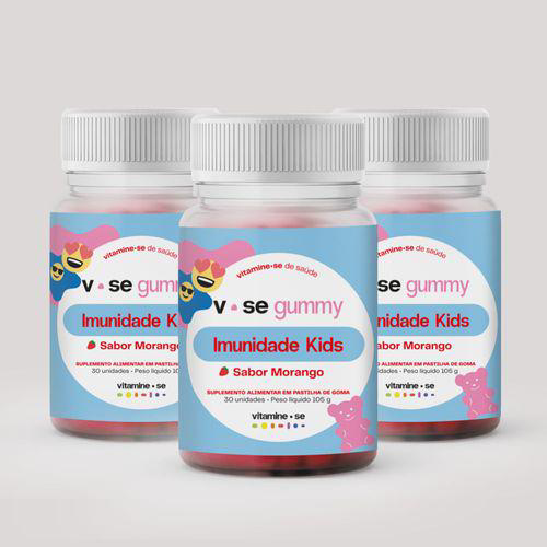 Trio Gummy Imunidade Kids