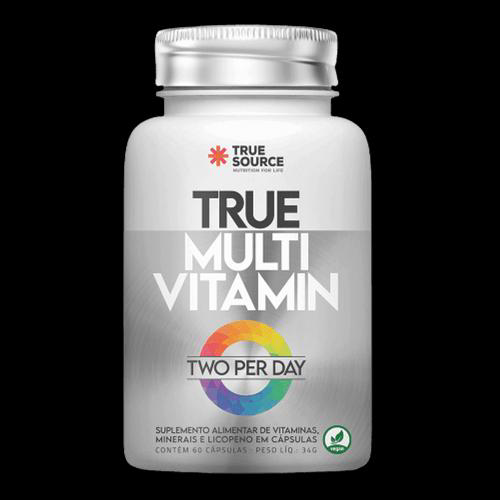 True Multi Vitamin Two Per Day 60 Cápsulas True Source