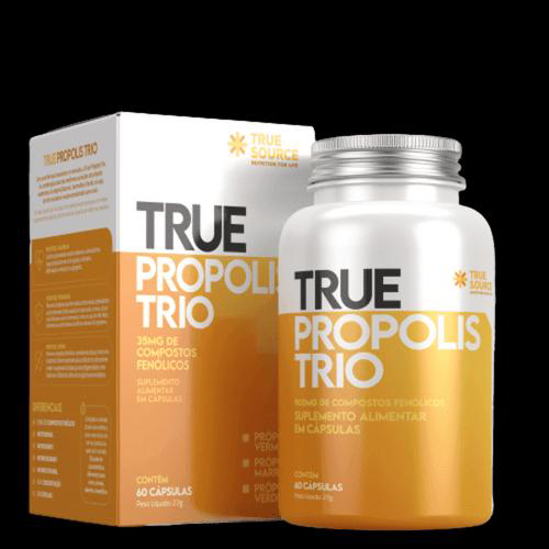 Imagem do produto True Propolis Trio 60 Cápsulas True Source