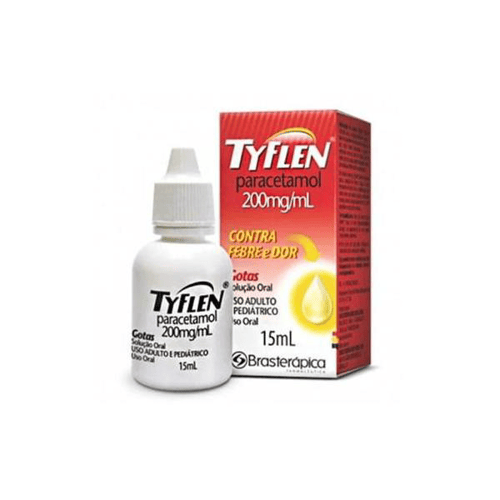 Tyflen 200Mg/Ml Solução Gotas Com 15Ml Oral