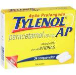 Imagem do produto TYLENOL - AP 650MG 24 COMPRIMIDOS