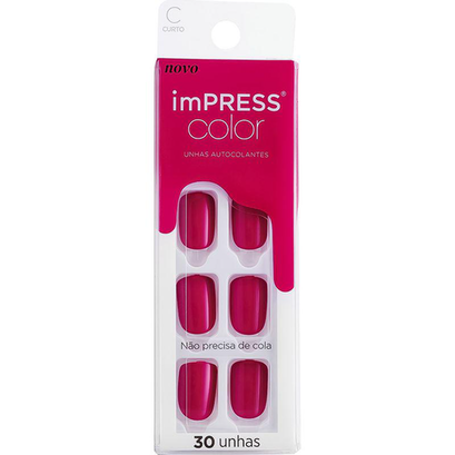 Imagem do produto Unhas Posticas Kiss New York Impress Color Orchid Festival