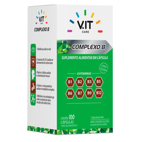 V.it Care Complexo B 100 Cápsulas