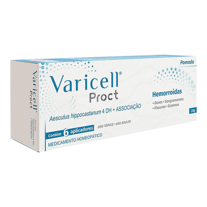 Imagem do produto Pomada Varicell Proct 4Dh Bisnaga 25G