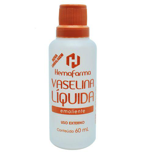 Vaselina Líquida 60Ml Hemafarma