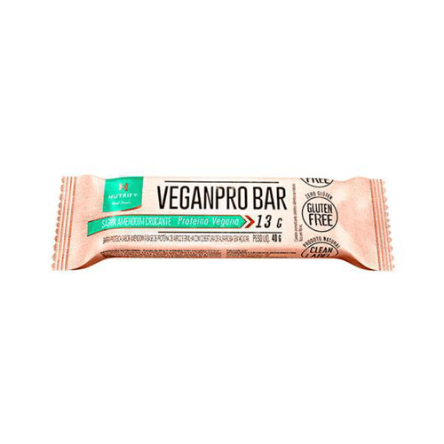 Veganpro Bar Amendoim Crocante 40G Nutrify