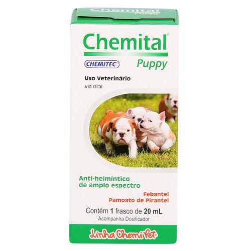 Vermífugo Chemital Puppy 20Ml