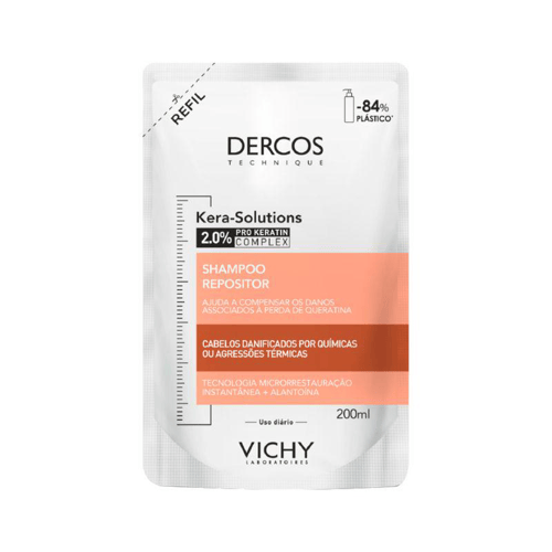 Imagem do produto Refil Shampoo Repositor Vichy Dercos Kera-Solutions 200Ml