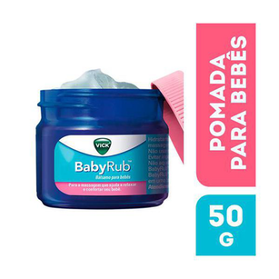 Vick Babyrub Balsamo Para Bebes 50G