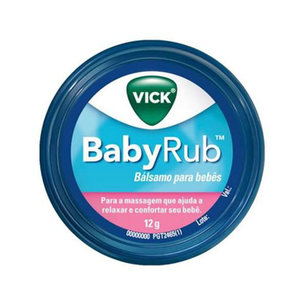 Vick Babyrub Bálsamo Para Bebês Pomada 12G