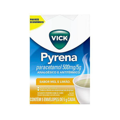 Imagem do produto Vick - Pyrena Box 5Envelopes5g