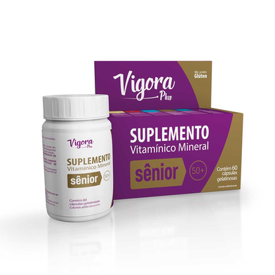 Imagem do produto Vigora Plus Multivitaminico Senior 60Cap