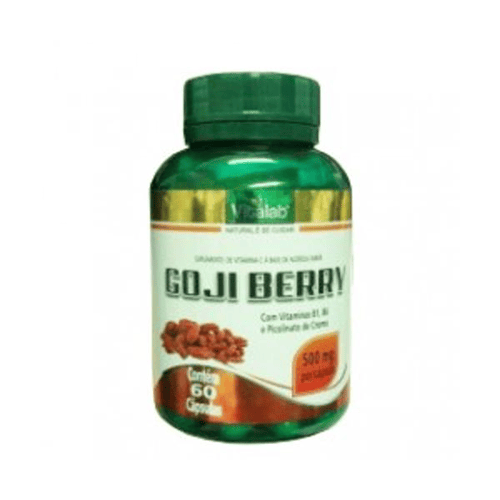 Imagem do produto Vitalab Goji Berry 60 Cápsulas 500Mg Vitalab