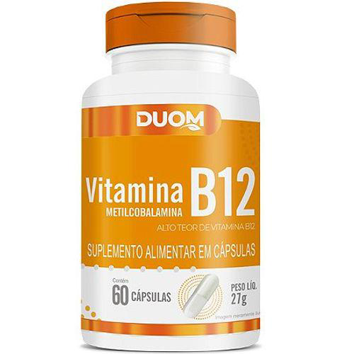 Vitamina B12 C/60 Cápsulas Duom