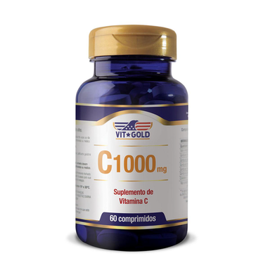 Vitamina C 1000Mg Com 60 Comprimidos Vitagold