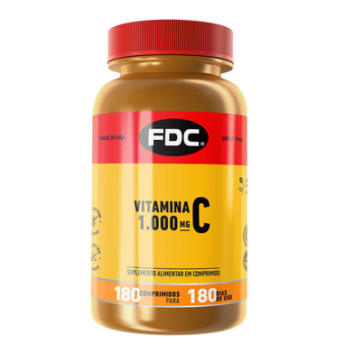 Vitamina C 1000Mg Fdc 180 Comprimidos