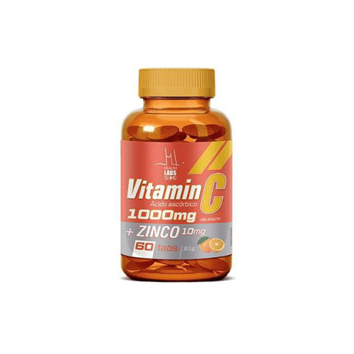 Vitamina C 1G + Zinco Health Labs 60 Cápsulas