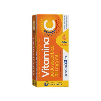 VITAMINA C 200MG/ML GOTAS COM 20ML