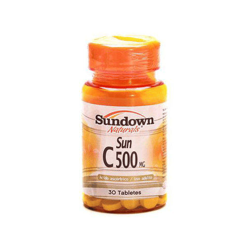 Vitamina - C 500Mg Com 30 Tabletes Sundown Vitamina