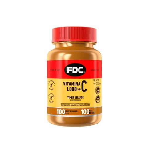 Vitamina C Ação Prolongada Tr Fdc 1000Mg Com 100 Comprimidos