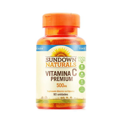 Imagem do produto Vitamina C Premium 500Mg Sundown 90 Comprimidos Sundown Naturals Vitaminas