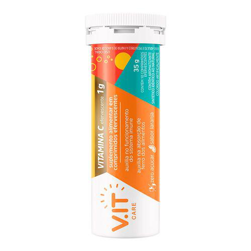 Imagem do produto Vitamina C V.It Care 10 Comprimidos Efervecentes