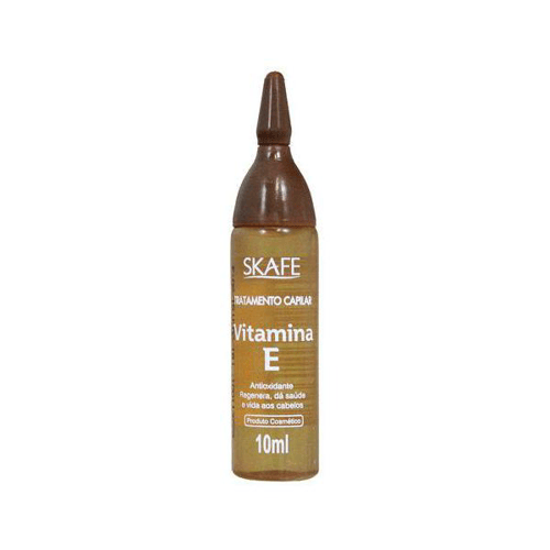 Ampola De Tratamento Capilar Vitamina E Skafe 10Ml