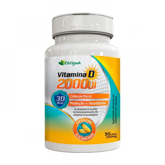 Vitamina D 2000Ui Com 30 Cápsulas