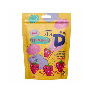 Vitamina D Kids Panvel Vita 30 Gomas