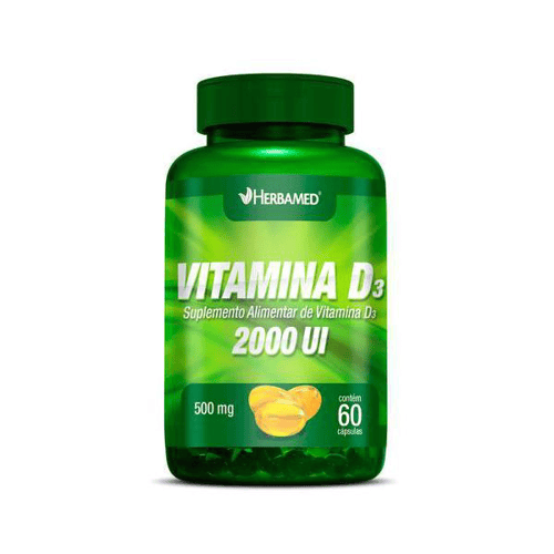 Vitamina D3 60 Capsulas