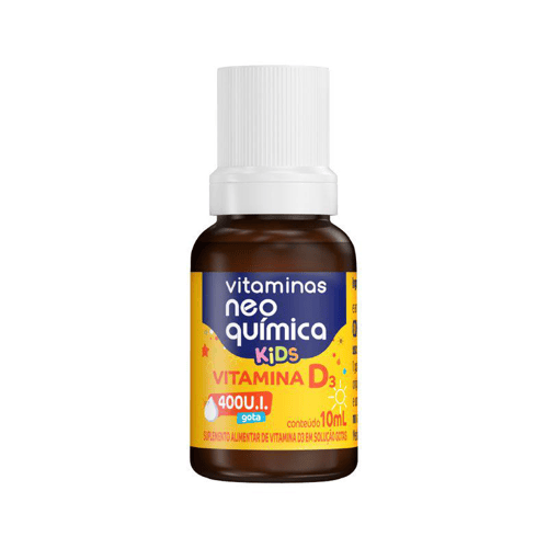 Vitamina D3 Kids 10Ml Gotas 400Ui