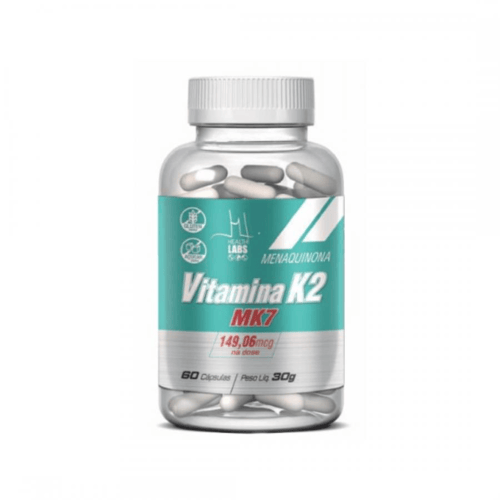 Vitamina K2 Com 60 Cápsulas Health Lab