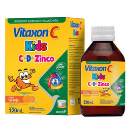 Vitaxon C Kids Solução Oral Sabor Laranja 120Ml