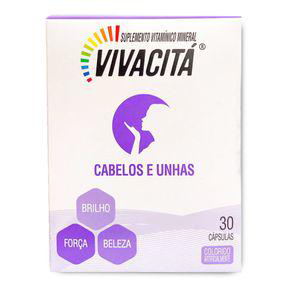 Vivacitá Cabelos E Unhas 30 Comprimidos