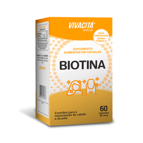 Vivacitá Gold Biotina 60 Comprimidos