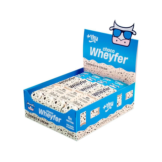 Imagem do produto Wafer Chocowheyfer Cookies And Cream +Mu Cx C/ 12Un De 25G Mais Mu