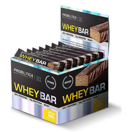 Whey Bar High Protein Probiótica Barra Sabor Coco Com 40G