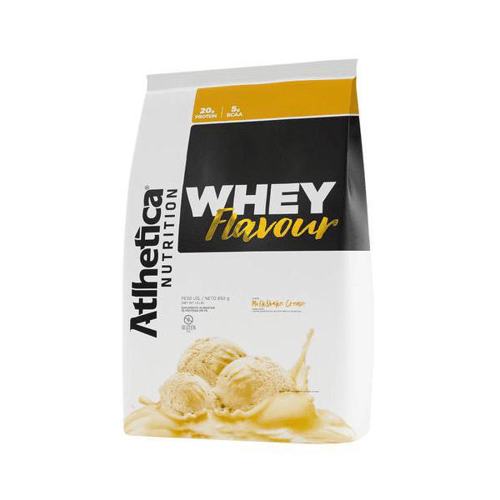 Whey Flavour Atletica Milkshake Creme Com 850G Atlhetica