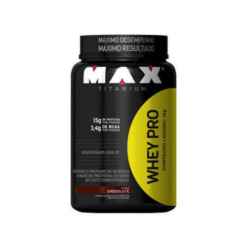 Whey Pro 1Kg Chocolate Max Titanium